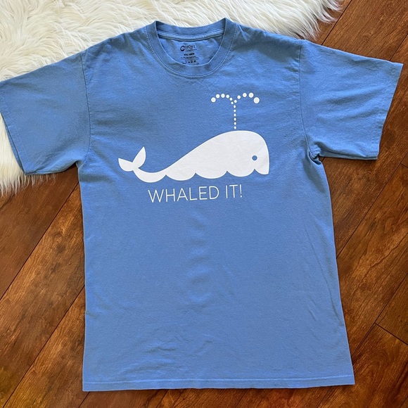 Port and Company Tops - Whaled It! Preppy T-Shirt